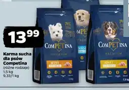 Netto Karma sucha dla psów Competina oferta