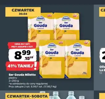 Netto Ser Gouda Miletto oferta