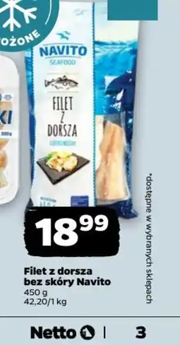 Netto Navito Filet z dorsza oferta