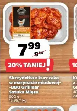 Netto Skrzydełka z kurczaka w marynacie miodowej-BBQ Grill Bar oferta