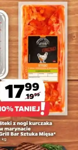 Netto Grill Bar Sztuka Mięsa Steki z nogi kurczaka oferta