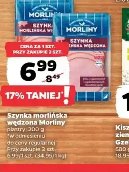 Netto Morliny Szynka morlińska wędzona oferta