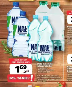Netto Woda mineralna Nałęczowianka oferta