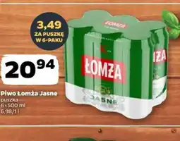 Netto Piwo Lomża Jasne oferta