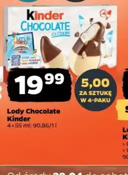 Netto Kinder Lody Chocolate oferta