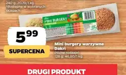 Netto Dakri Mini burgery warzywne oferta