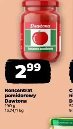 Netto Koncentrat pomidorowy Dawtona oferta