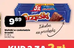 Netto Wafelki w czekoladzie Grześki oferta