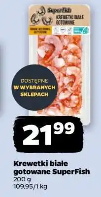 Netto Krewetki białe gotowane SuperFish oferta