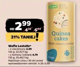 Netto Wafle Lestello z komosy ryżowej oferta