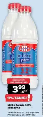 Netto Mleko Polskie 3,2% Mlekovita oferta