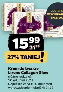 Netto Krem do twarzy Lirene Collagen Glow oferta