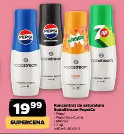 Netto Koncentrat do saturatora SodaStream PepsiCo oferta