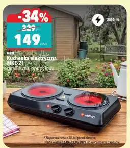 Biedronka Kuchenka elektryczna MKE-21 oferta