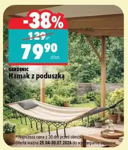 Biedronka Hamak z poduszką oferta
