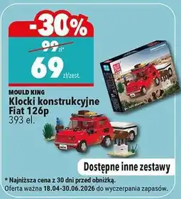 Biedronka Klocki konstrukcyjne Fiat 126p oferta