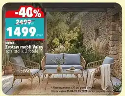 Biedronka Zestaw mebli Valey oferta