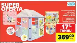Carrefour Domek ogrodowy dla dzieci Mochtoys SMART HOUSE oferta