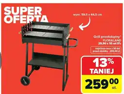 Carrefour Grill prostokątny Floraland 59,5x44,5cm oferta
