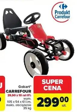 Carrefour Gokart Carrefour 105x54x61cm maks. obciążenie oferta