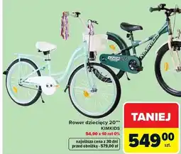 Carrefour Rower dziecięcy 20 Kimkids oferta