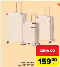 Carrefour Walizka ABS 20 oferta