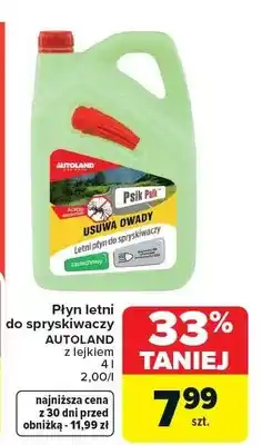 Carrefour Płyn letni do spryskiwaczy Autoland z lejkiem oferta