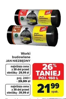 Carrefour Worki budowlane Jan Niezbędny poj oferta