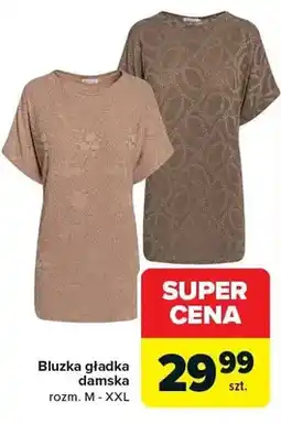 Carrefour Bluzka gładka damska rozm. M-XXL oferta