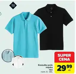 Carrefour Koszulka polo męska TEX rozm. S-3XL oferta
