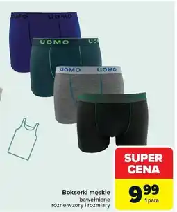 Carrefour Bokserki męskie bawełniane oferta
