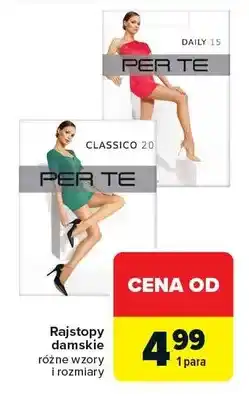 Carrefour Rajstopy damskie Per Te oferta