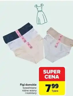Carrefour Figi damskie bawełniane oferta