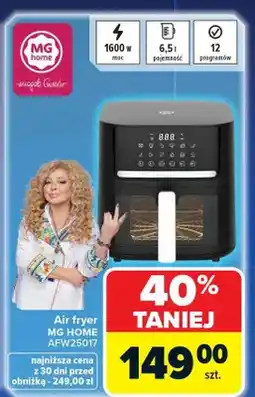 Carrefour Air fryer MG Home AFW25017 oferta