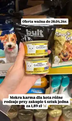 Dino Karma mokra dla kota Gourmet Gold z kurczakiem Purina oferta