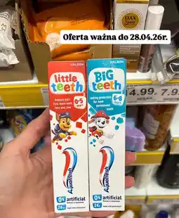 Dino Pasta do zębów Aquafresh Little Teeth 0-5 lat z motywem Psiego Patrolu oferta