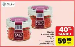 Carrefour Kawior z łososia keta Nickal oferta