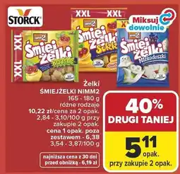 Carrefour Żelki Śmiejżelki Nimm2 mlekoduszki Storck oferta