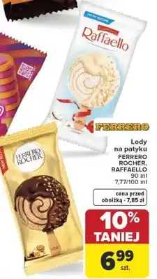 Carrefour Lody na patyku Ferrero Rocher oferta