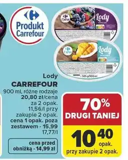 Carrefour Lody Carrefour Extra owoce leśne oferta