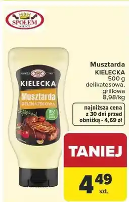 Carrefour Musztarda delikatesowa Kielecka oferta