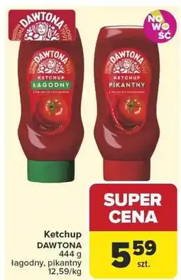 Carrefour Ketchup Dawtona łagodny oferta