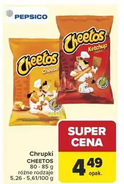 Carrefour Chrupki Cheetos Cheese oferta