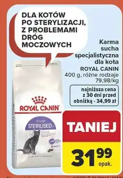 Carrefour Karma sucha specjalistyczna dla kota Royal Canin Sterilised oferta
