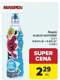 Carrefour Napój Kubuś Waterrr oferta