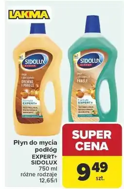 Carrefour Płyn do mycia podłóg Sidolux Expert+ do drewna i paneli oferta