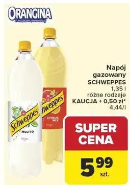 Carrefour Napój gazowany Schweppes Mojito oferta