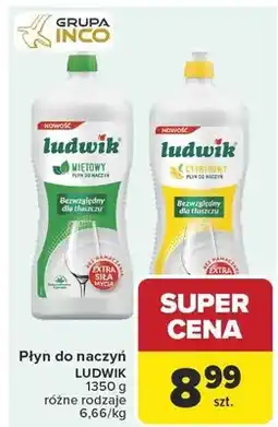 Carrefour Płyn do naczyń Ludwik miętowy oferta