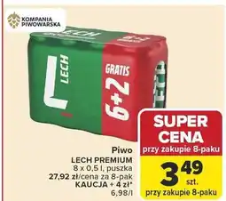 Carrefour Piwo Lech Premium puszka oferta