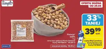 Carrefour Pistacje SIMPL oferta